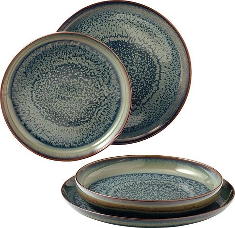 Villeroy & Boch Talerze obiadowe i talerze głębokie Crafted Breeze 4 el. 19-5167-8547