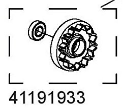 Thule Chariot Brake Hub WT Bearing 03 - TH41191933