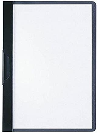 Durable 221701 Skoroszyt zaciskowy Duraclip A5, opak. 25 sztuk, kolor czarny. D221703