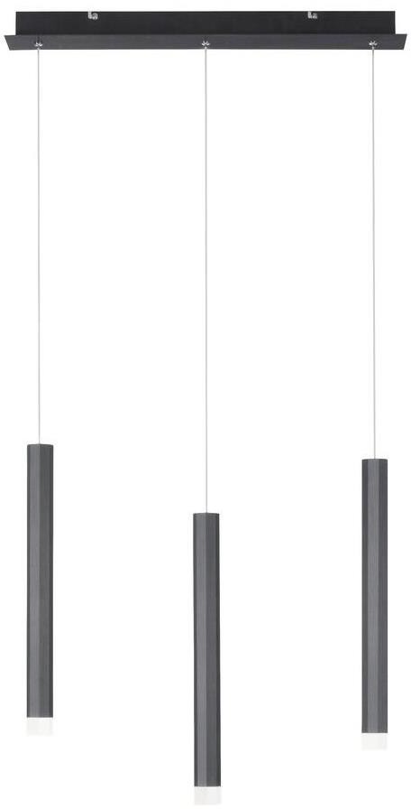 Leuchten Direkt 15203-18 - LED Żyrandol na lince 3xLED/4,8W/230V czarny