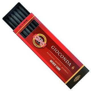 Koh-i-noor Wkład 8673 3 węgiel prasowany 5,6 mm 6 sztuk