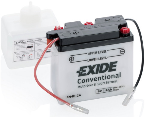 Exide 6V 4AH/35A L+ 6N4B-2A