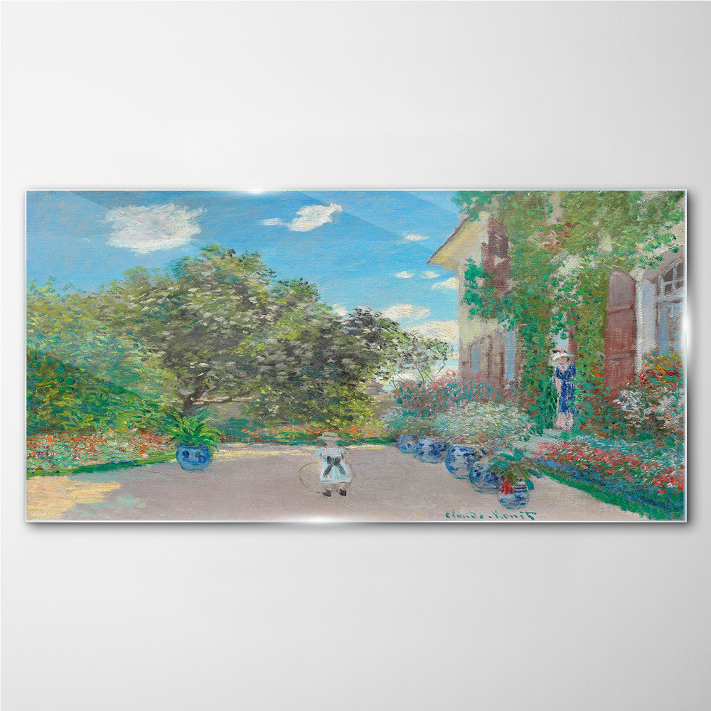 PL Coloray Obraz Szklany Dom Artysty Monet 140x70cm