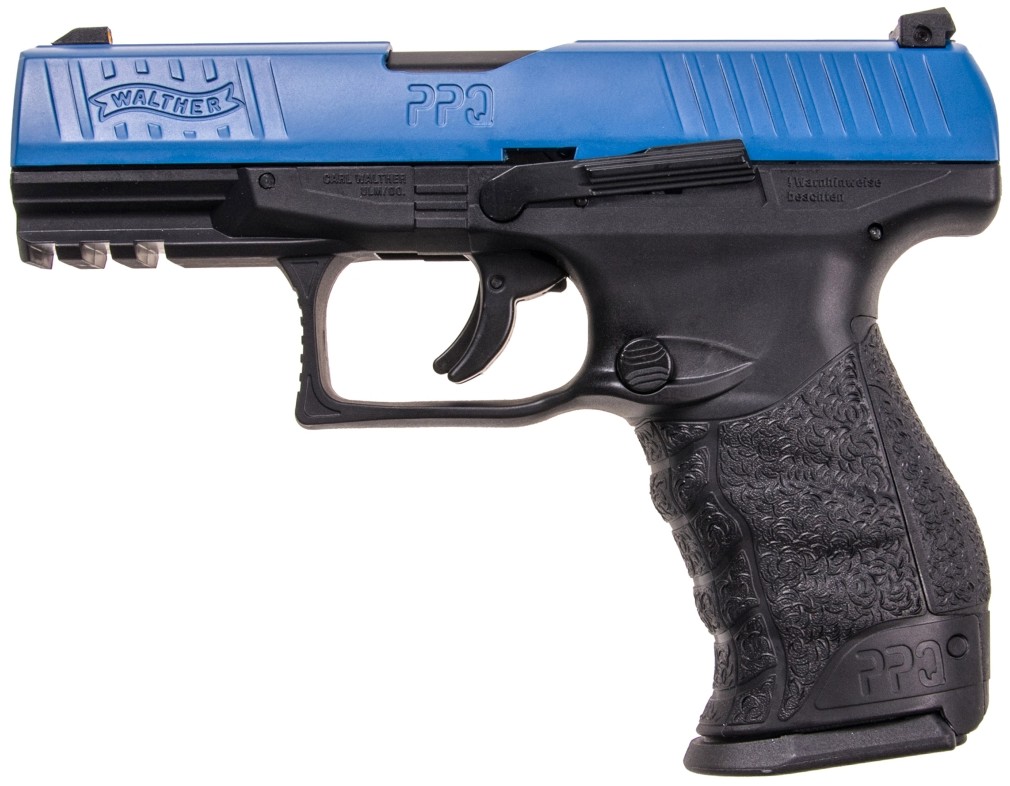 Umarex Pistolet CO2 RAM Combat Walther PPQ M2 T4E LE Blue (2.4761)