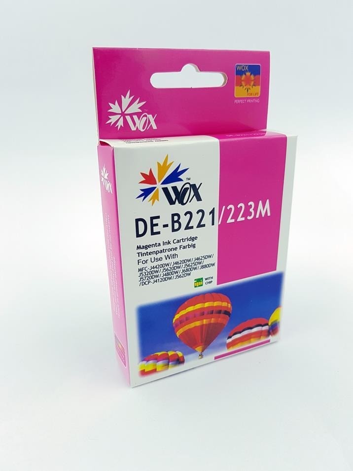 THI Tusz Magenta Brother LC 223M tusze zamiennik LC223M t-WOX-B223MN