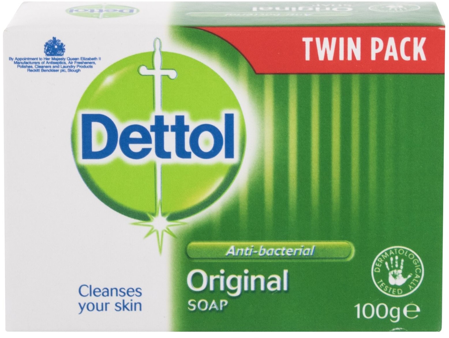Dettol Antibacterial Original mydło w kostce 100 g unisex