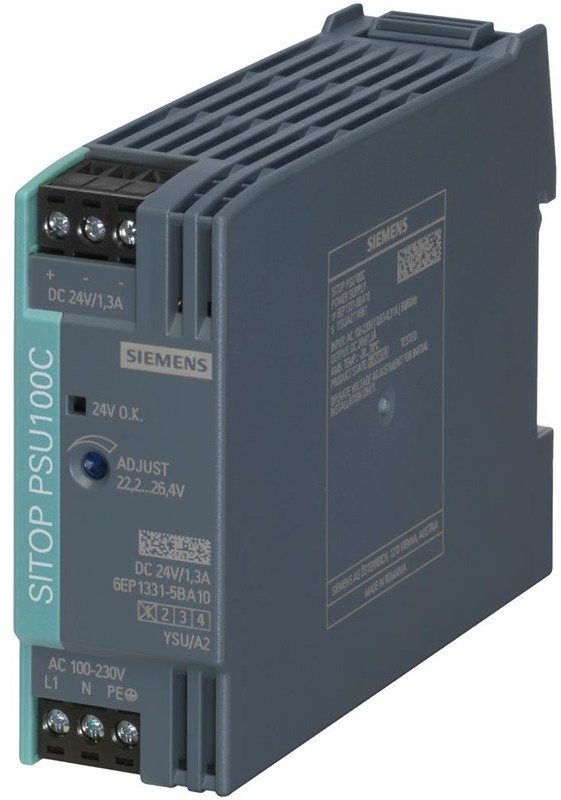 Siemens Sitop psu100c 24 v/1.3 a 6ep1331-5ba10 6EP1331-5BA10