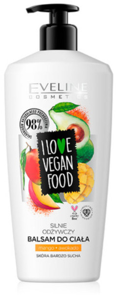 Eveline I LOVE VEGAN FOOD balsam do ciała Mango/Awokado 350ml 48375-uniw