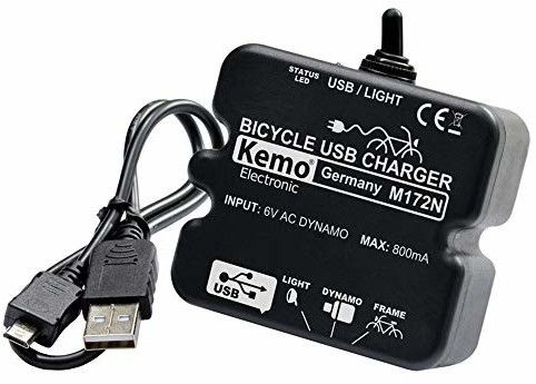 Unbekannt KEMO M-172N rower ładowarka USB i duża pojemność 1007807-62