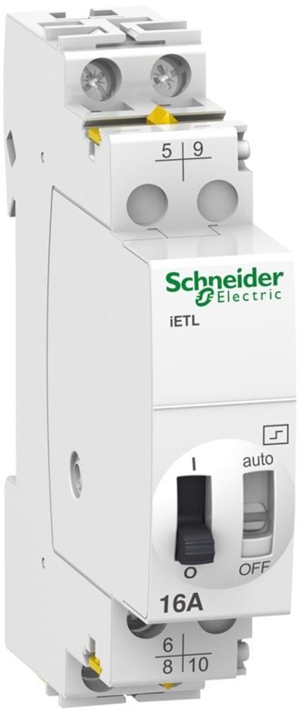 SCHNEIDER Acti9 ietl16a 1o-f et 1no 230/240vac 50- A9C32816
