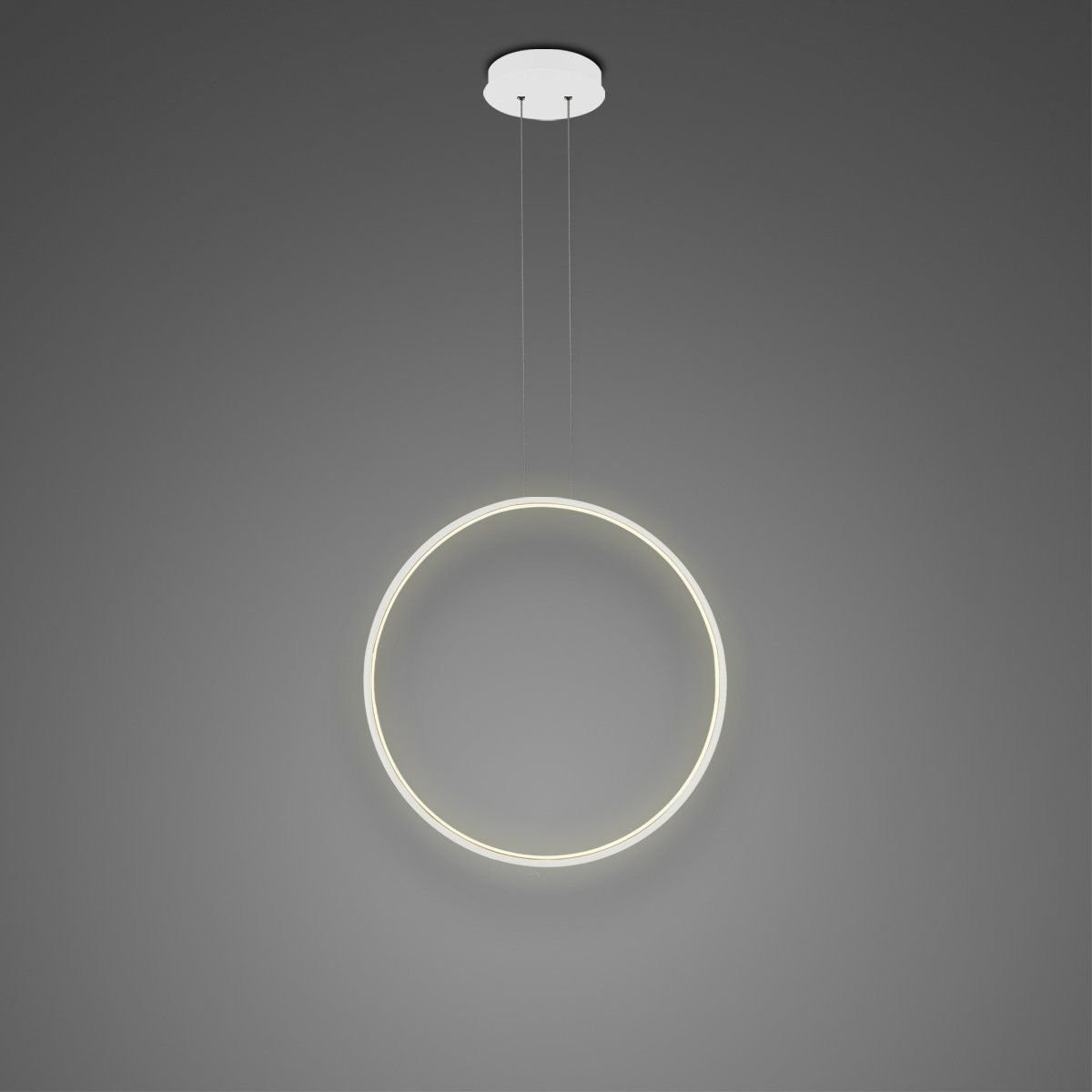 Altavola Design Lampa wisząca Nowoczesna lampa wisząca LED do jadalni Altavola Led shape okręgi ledowe LA073/X_60_in_3k_white LA073/X_60_in_3k_white
