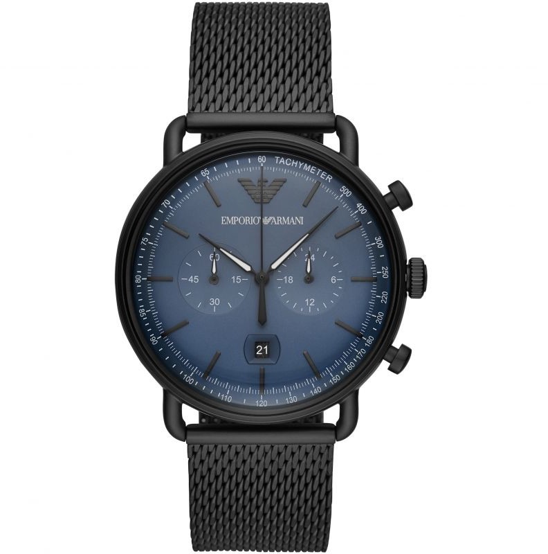 Emporio Armani Aviator Chrono Mesh AR11201