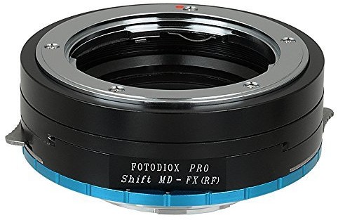 Fotodiox Fotodiox Pro Lens Mount Shift adapter Minolta SR (MD/MC) Mount Lenses to X-Series Mirrorless camera adapter Fits X-Mount Camera bodies AS X-Pro1 wyszukiwania, X-E1, X-M1, X-A1, X-E2, X-T1 MD-FX(RF)-Pr