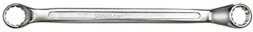 Gedore czerwony podwójny klucz oczkowy metryczny szerokość klucza 30 x 32 mm