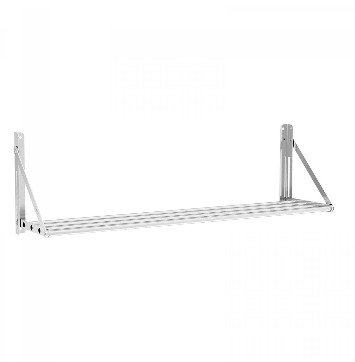 Royal Catering Półka składana - stal nierdzewna - 120 x 30 cm RC-TFWH120X30 RC-TFWH120X30