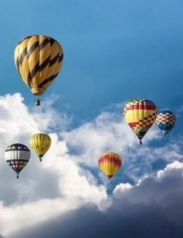 Widokowy lot balonem  Wrocław P0005076