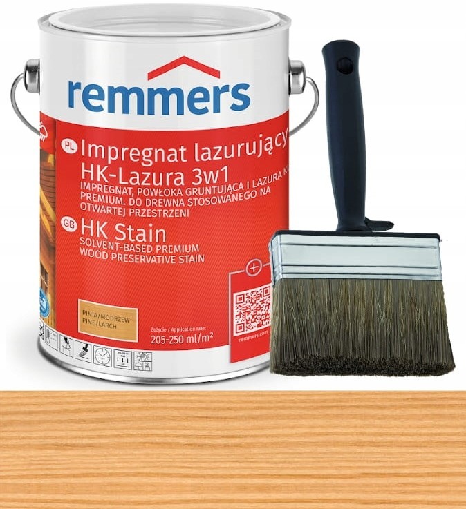 Remmers HK-Lasur impregnat do drewna 10L Bezbarwny
