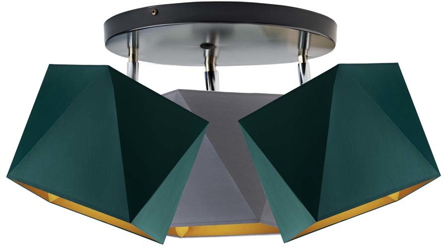 LYSNE Nowoczesna lampa sufitowa MINORKA GOLD 14599/67