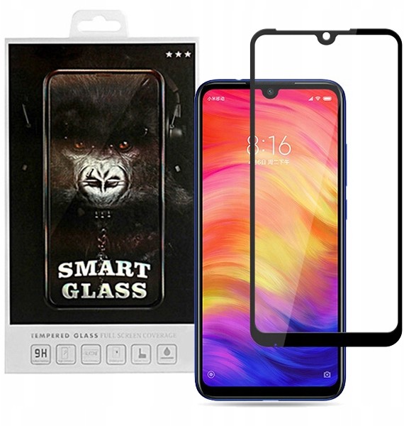 Huawei Szkło 5D Y8P Cały Ekran Mocne 9H Ramka