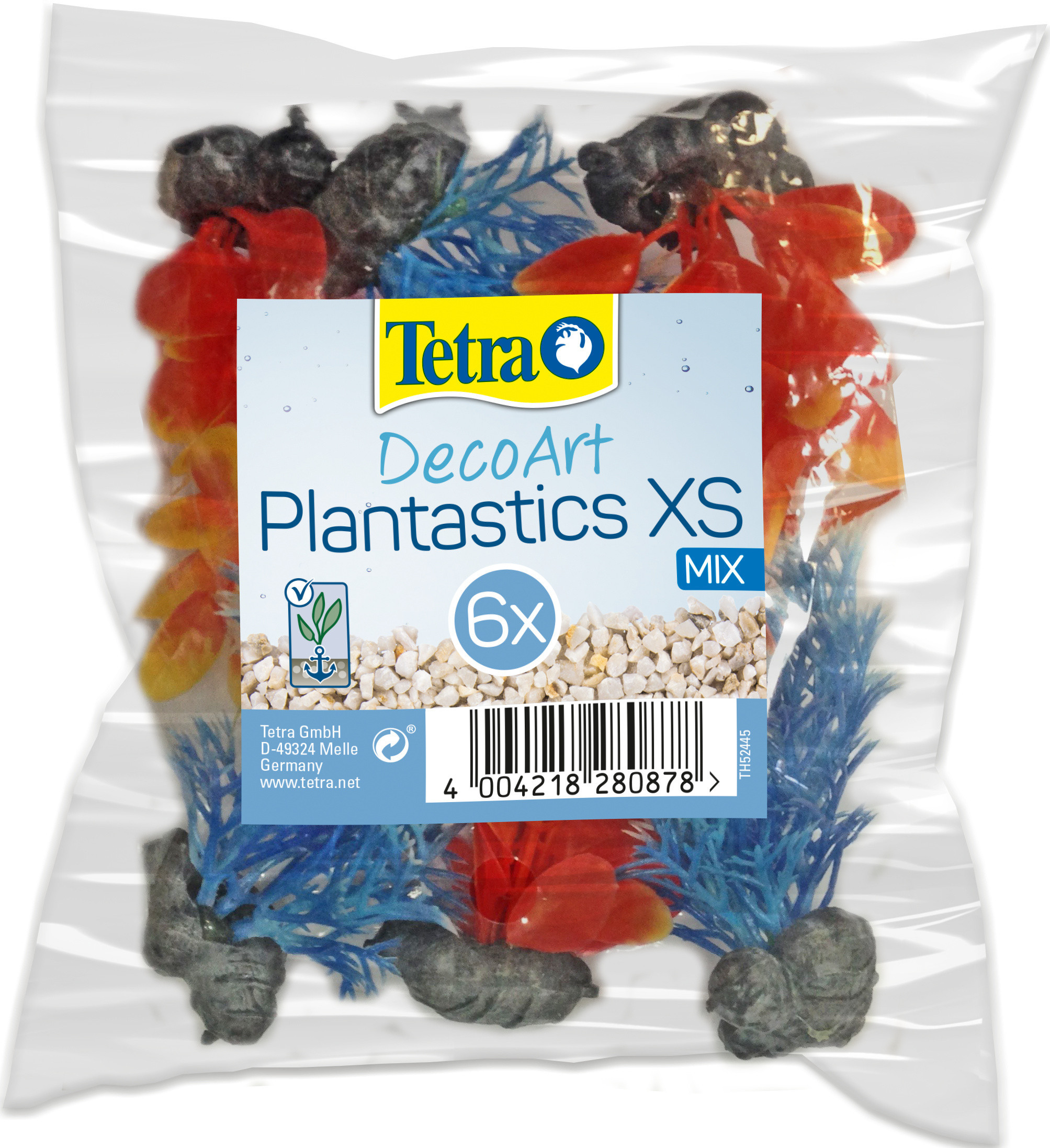 Tetra DecoArt Plantastics XS Mix 6 szt T280878