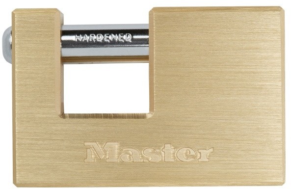 Master Lock Kłódka trzpieniowa 80 mm mosiądz 607EURDCC