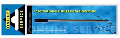 Online Schreibgeräte ONLINE 40010/3  kugelschreibermine M, schwarzschreibend 40010/3