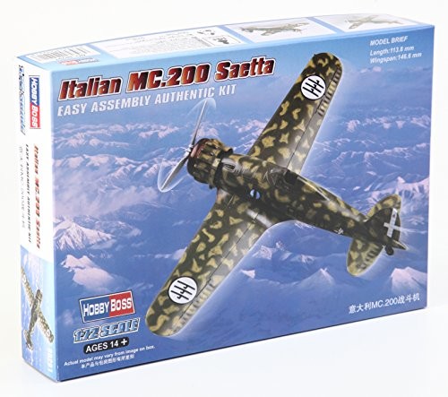Hobby Boss 80291 zestaw do budowy modelu Italian MC. 200 saetta