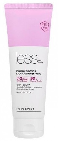 HOLIKA HOLIKA HOLIKA Less On Skin Redness Calming CICA Cleansing Foam 150ml