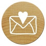 efco Pieczątka mini woodies, koperta,  15 MM WM0407