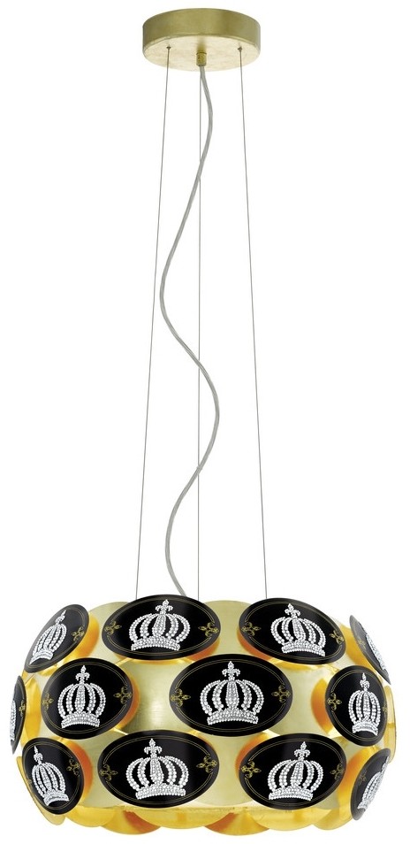 Eglo Glööckler by 31451 - Żyrandol ALBINONI 3xE27/60W/230V