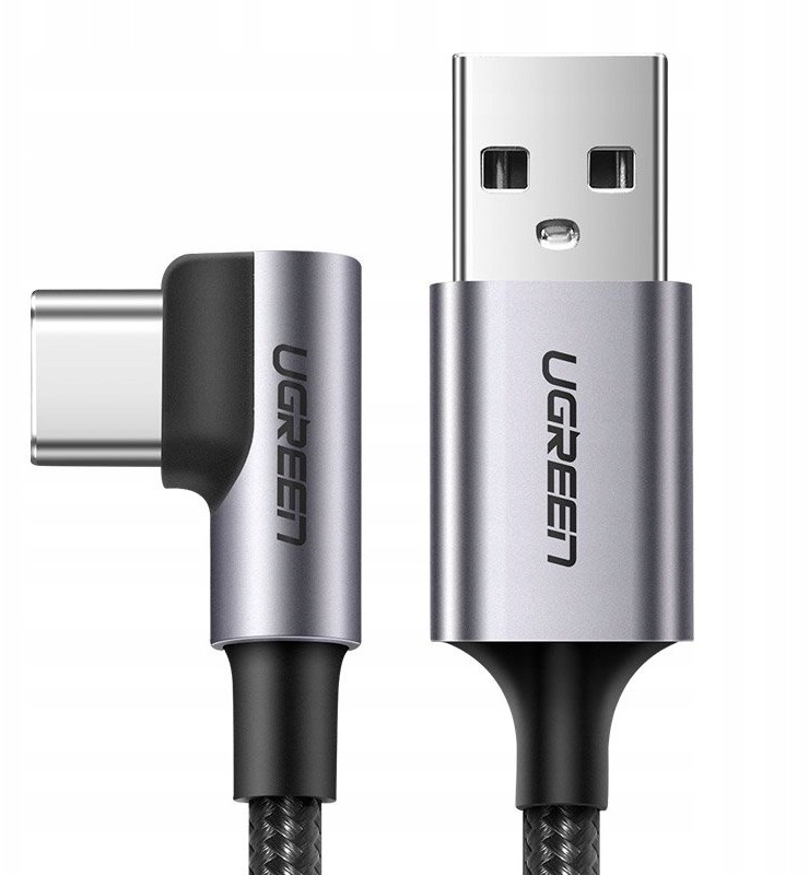 UGREEN Kabel przewód kątowy QC USB USB-C 3A - 2m