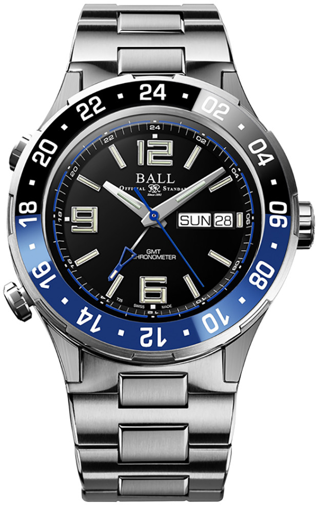 Фото - Наручний годинник Ball Zegarek  DG3030B-S1CJ-BK Marine GMT Limited Edition - Natychmiastowa W 