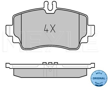 Wulf Gaertner Autoparts Zestaw klocków hamulcowych, hamulce tarczowe Wulf Gaertner Autoparts 025 239 0319
