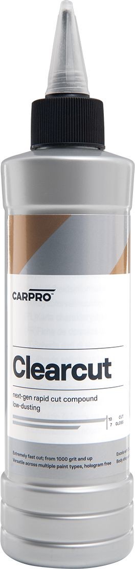 CARPRO CQUARTZ CarPro ClearCUT Compound - nowoczesna, tnąca pasta polerska 250 ml CAR000180