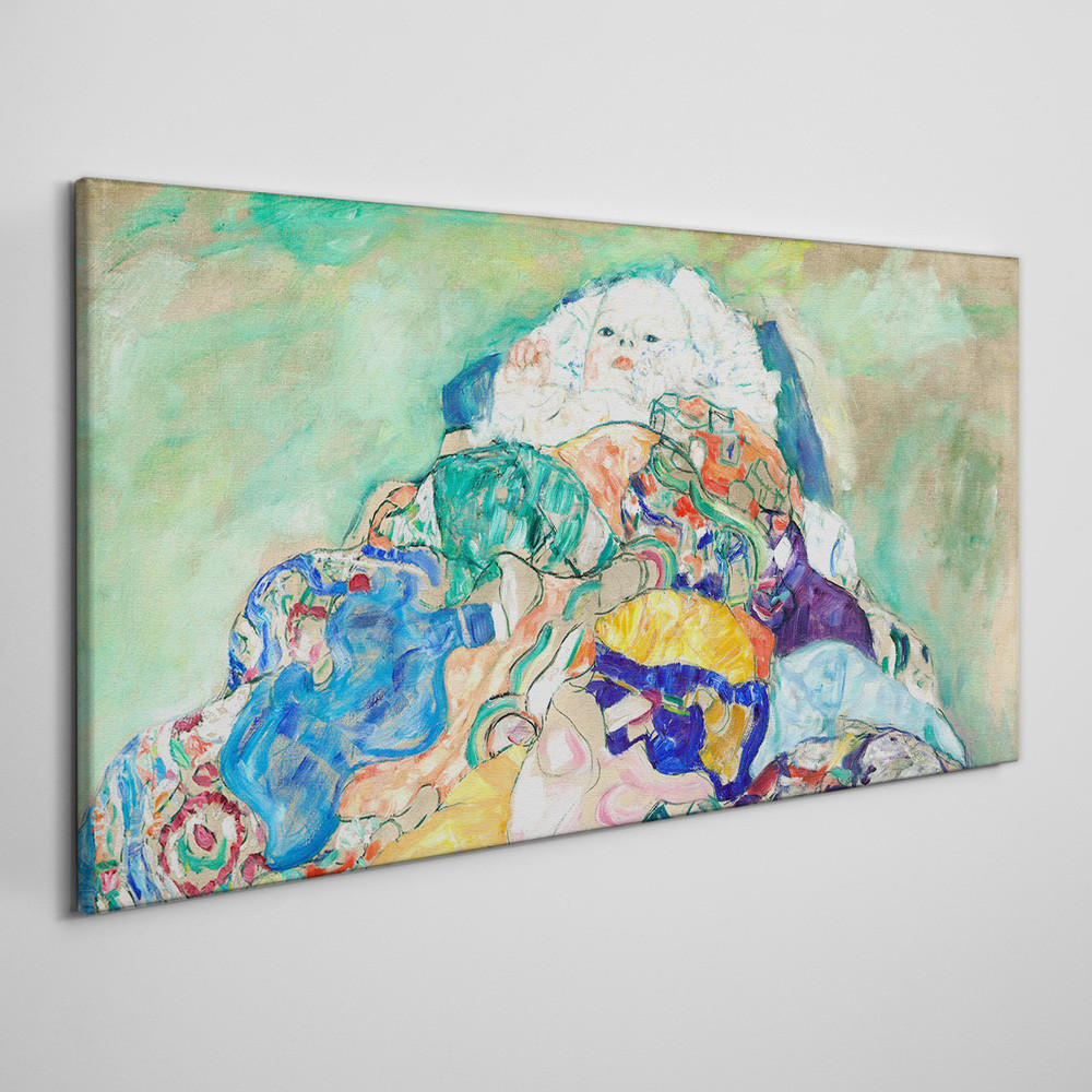 PL Coloray Obraz na Płótnie Baby Cradle Gustav Klimt 100x50cm