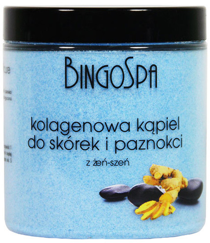 Bingospa Kolagenowa kąpiel do skórek i paznokci 300g Bingospa