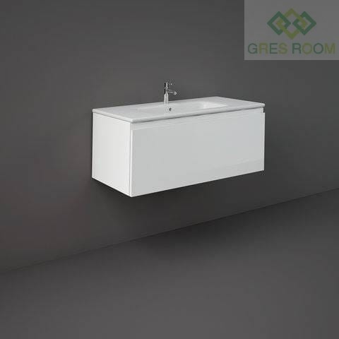 Rak Ceramics Rak Ceramics UNO JOY SZAFKA PODUMYWALKOWA PODWIESZANA 100 BIAŁA UNOWH100PWH