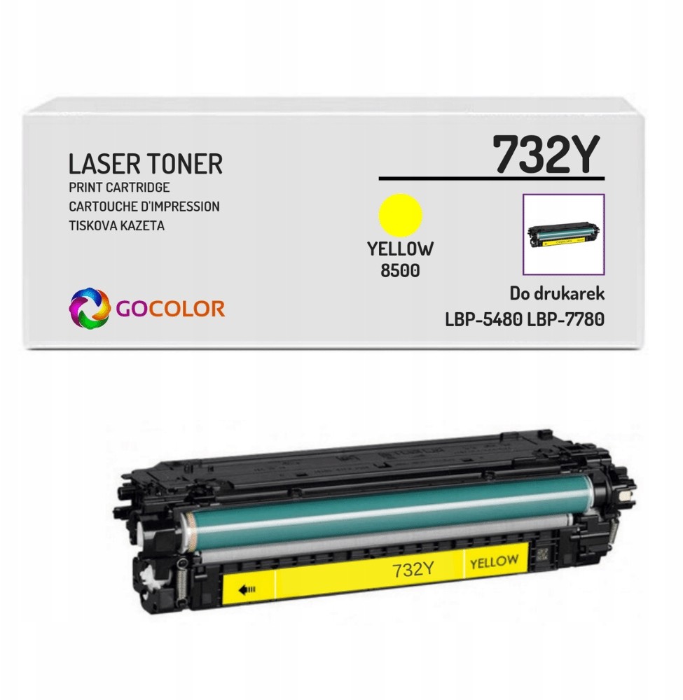 Zamienny z Canon toner 732 Yellow LBP-7780cdn
