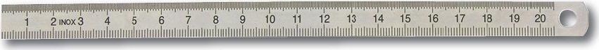 Gimex przymiar metalowy MLPD L-1000 INOX 214.195 214.195