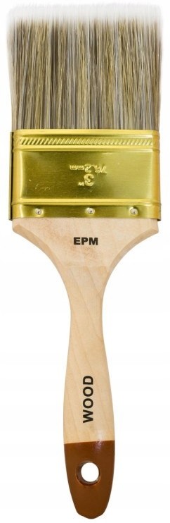 Pędzel Angielski Płaski Wood 76MM - 3''