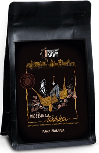 Manufaktura Siedlecka Kawy Kawa Ziarnista Mieszanka Łódzka 225g - Siedlecka Kawy