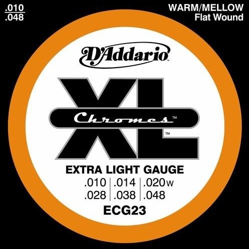 DAddario ECG23 - Chromes 10-48