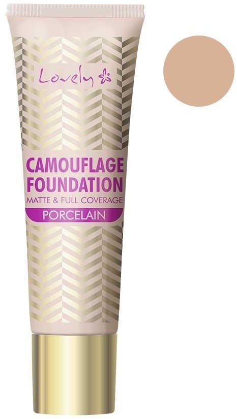 Lovely Camouflage Foundation kryjący podkład do twarzy 1 Porcelain 25g