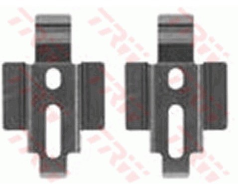 TRW Zestaw akcesoriów, klocki hamulcowe PFK342
