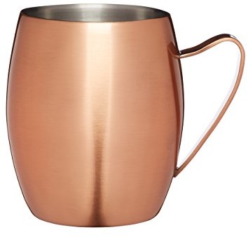 Kitchen Craft _ _ _ _ _ _ _ _ _ _ Craft Luxe Lounge podwójne ścianki Moscow-Mule-kubek, miedzi, 370 ML stal nierdzewna BCLLDWMULE
