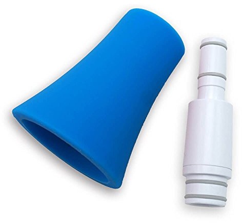 Nuvo Instrumental Instrumental N515SWBL biały z niebieskim wykończeniem wyprostuj swój zestaw jSax N515SWBL