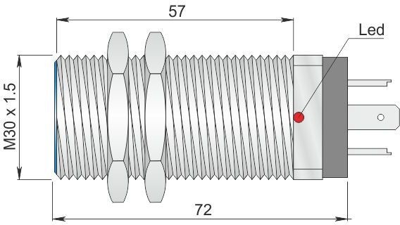 ORNO indukcyjny 30 mm SI30-A10 NC K I30000002