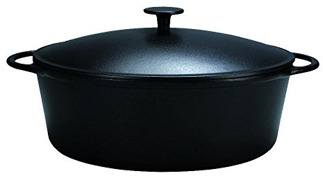 Krüger Rustica żeliwna gęsiarka, owalna, 34 cm 62034