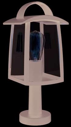 Lutec Kelsey 7273604012 lampa stojąca ogrodowa IP44 1x40w E27 czarny mat