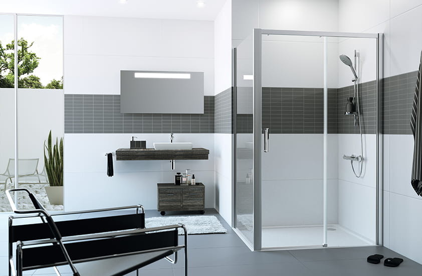 Huppe Classics 2 EasyEntry 4-kąt  1 częściowe  110 P  C25602069322